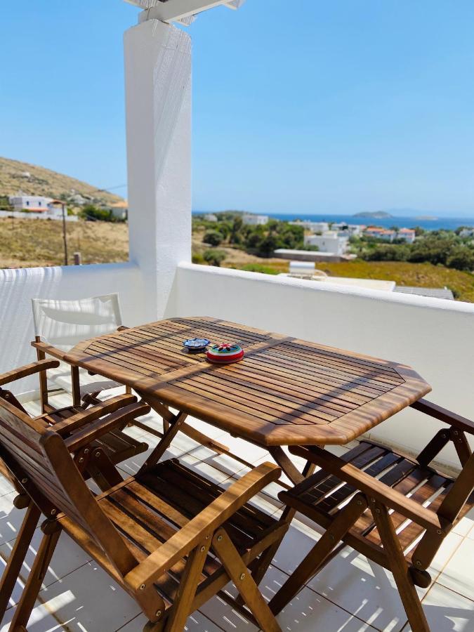 Spanos Apartments Áyios Pétros Exterior foto