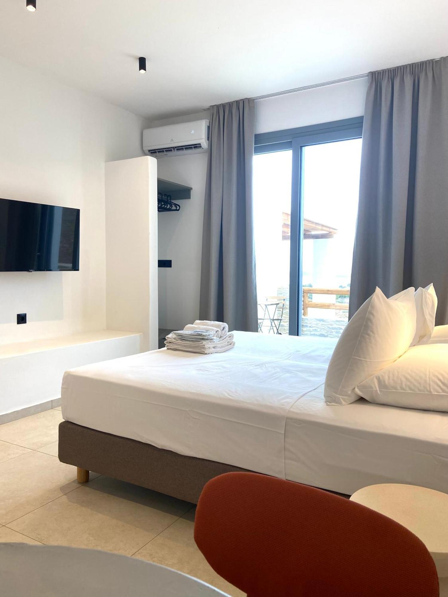 Spanos Apartments Áyios Pétros Exterior foto