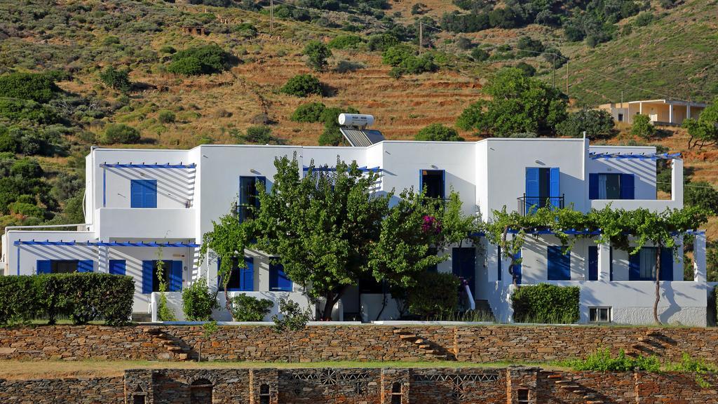 Spanos Apartments Áyios Pétros Exterior foto